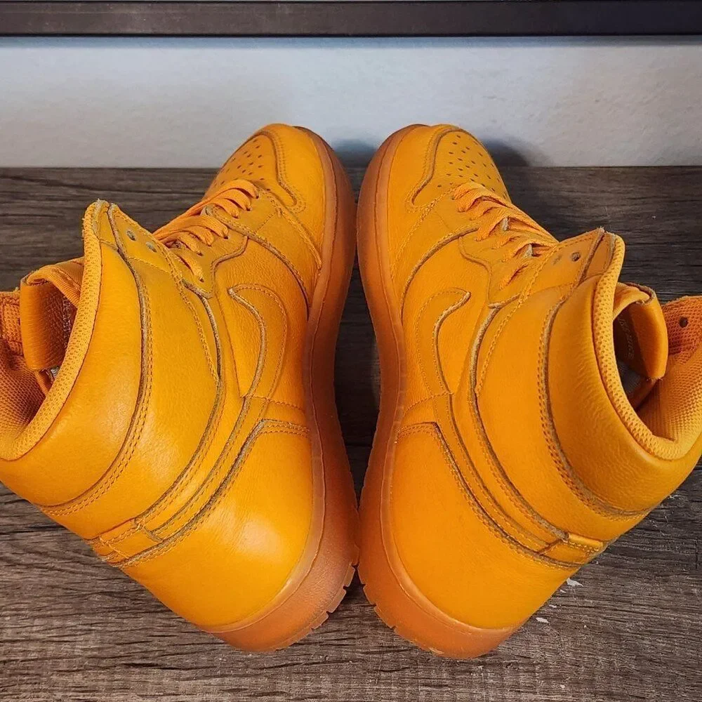 Nike Air Jordan 1 Retro Hi OG Men's Athletic Shoes Size 10.5 Orange Peel w/ Box - Picture 5 of 12
